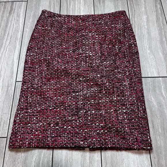 J.Jill Women's Tweed Pencil Skirt Size 2P